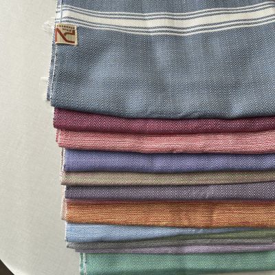 حوله دست‌بافت پنبه ای پنبه ناز سایز 80×50 | لطیف، سبک و جذب آب بالا